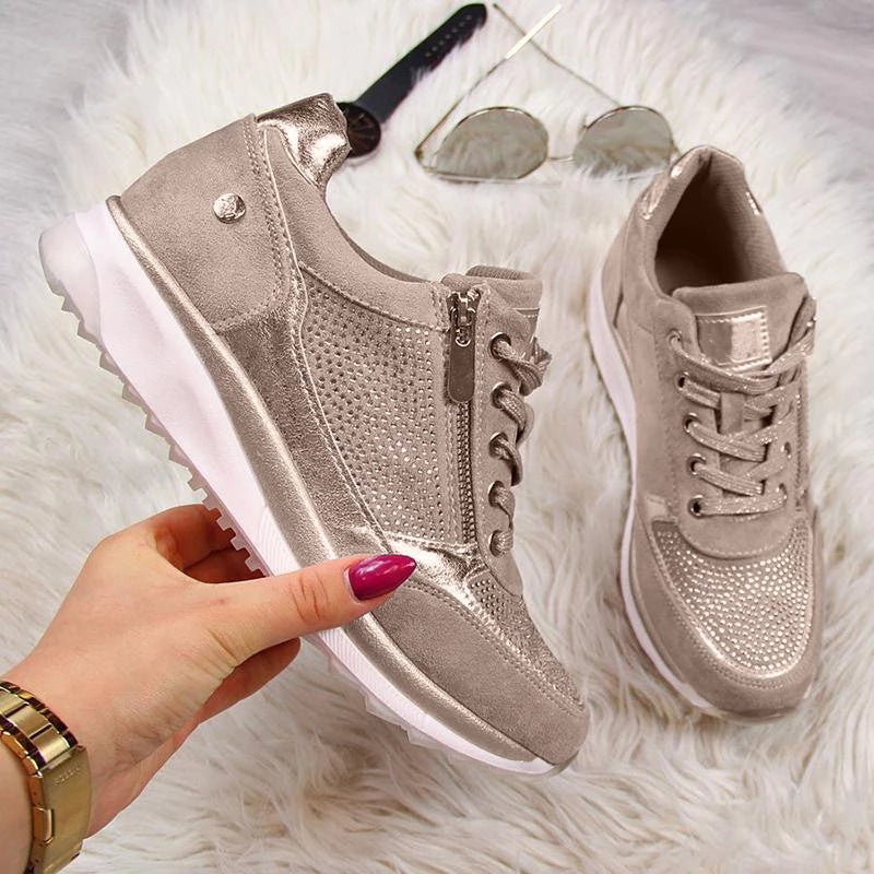 ZipFit - Stijlvolle Sneakers met Orthopedisch Voetbed