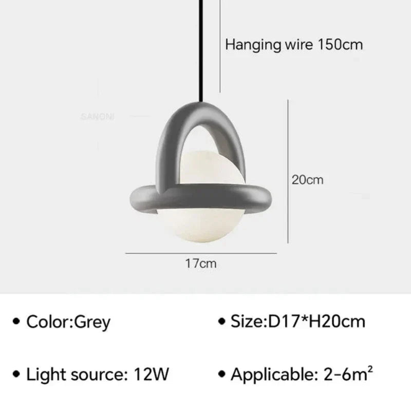 GlowSphere - Stralende Bal Hanglamp voor Moderne Verlichting