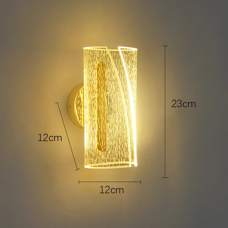 NordicVista - Moderne Scandinavische LED Wandlamp | Stijlvolle Verlichting voor Woonkamers