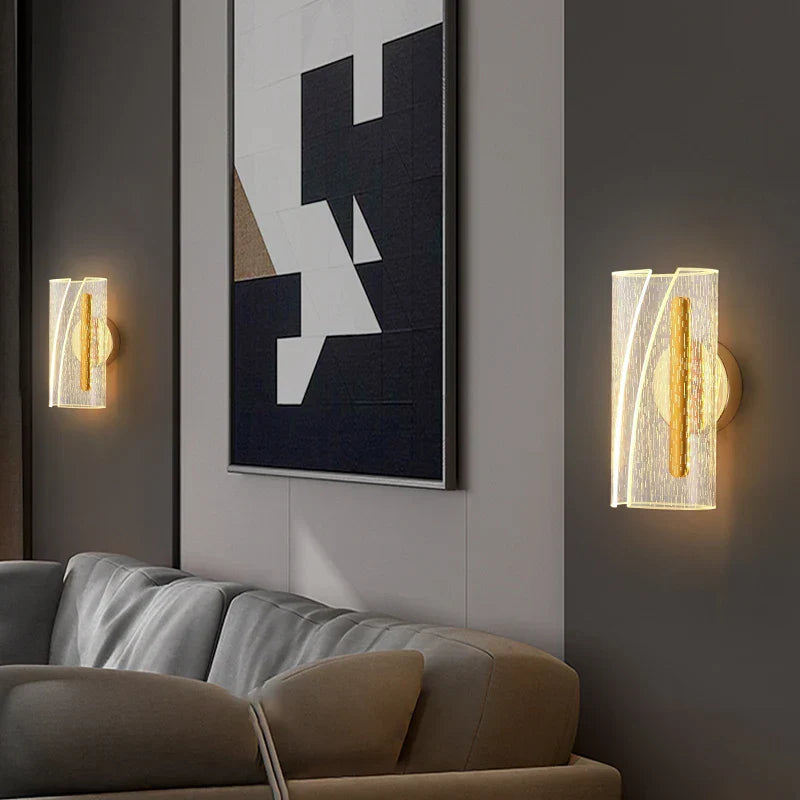 NordicVista - Moderne Scandinavische LED Wandlamp | Stijlvolle Verlichting voor Woonkamers