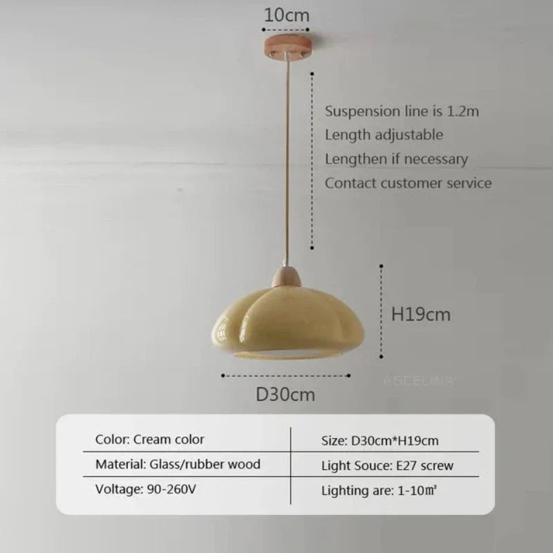 LuxeMedieval - Crèmekleurige Hanglamp voor Klassieke Verlichting