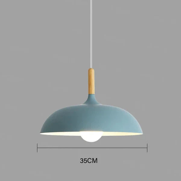 NordWood Plafondlamp - Scandinavische Plafondlamp in Noordelijk Eiken voor Woonkamer en Slaapkamer