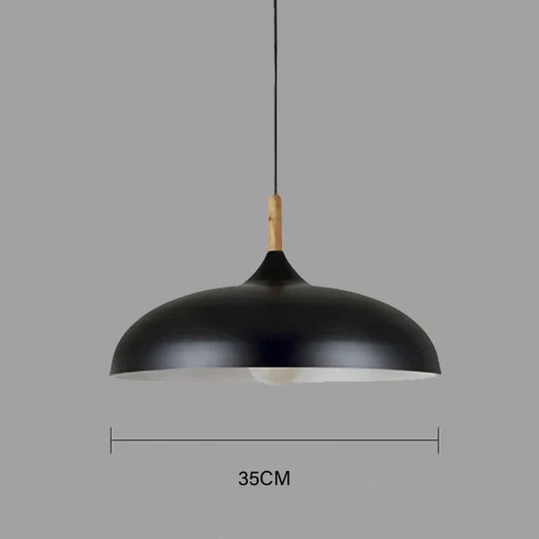 NordWood Plafondlamp - Scandinavische Plafondlamp in Noordelijk Eiken voor Woonkamer en Slaapkamer