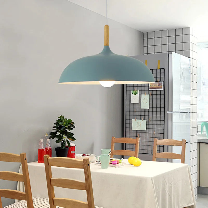 NordWood Plafondlamp - Scandinavische Plafondlamp in Noordelijk Eiken voor Woonkamer en Slaapkamer