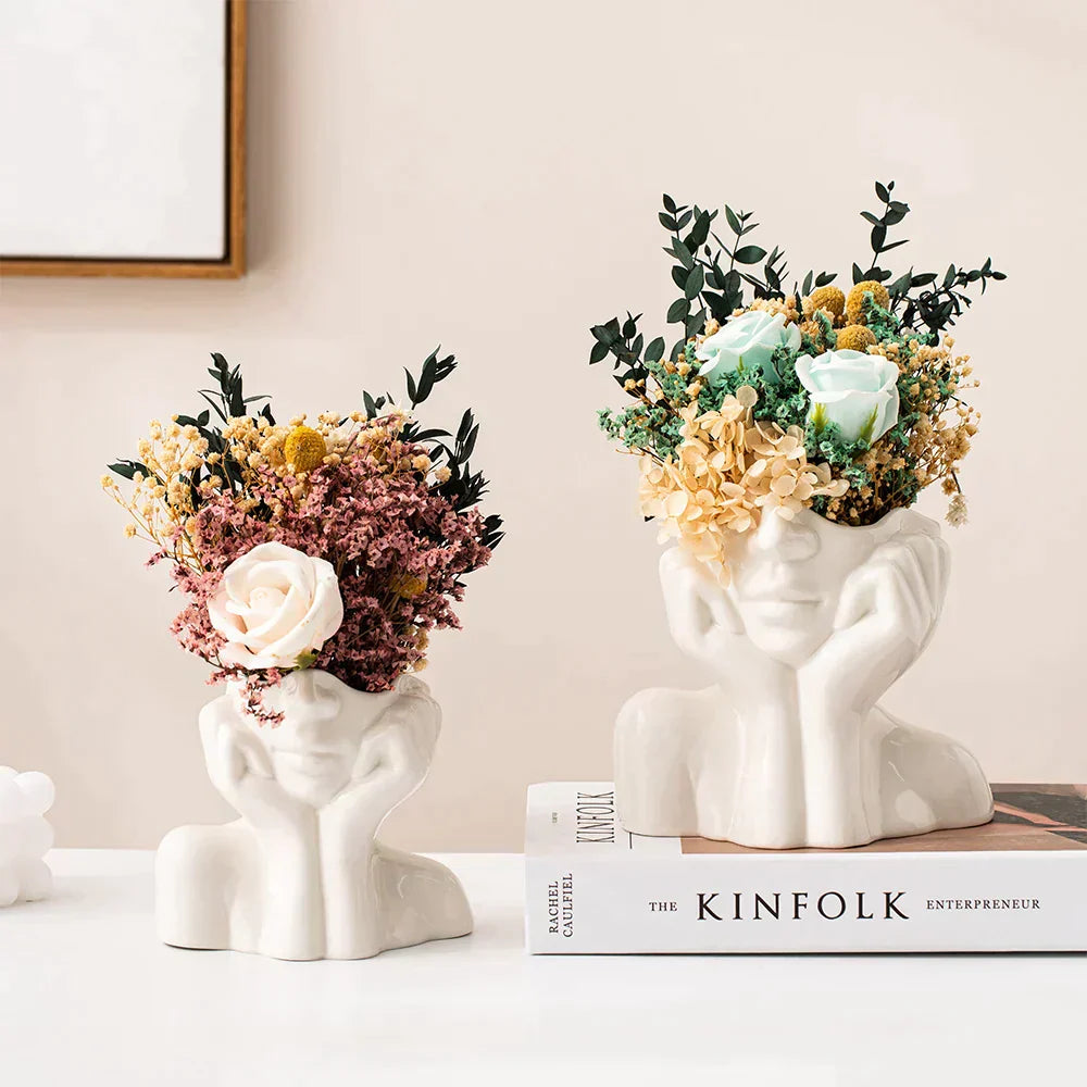 KeramiekDesign - Moderne en Unieke Keramische Vazen Set | Stijlvolle Woondecoratie