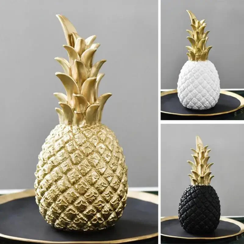 LuxePine - Gouden Ananas Woondecoratie | Elegant en Stijlvol Interieuraccessoire
