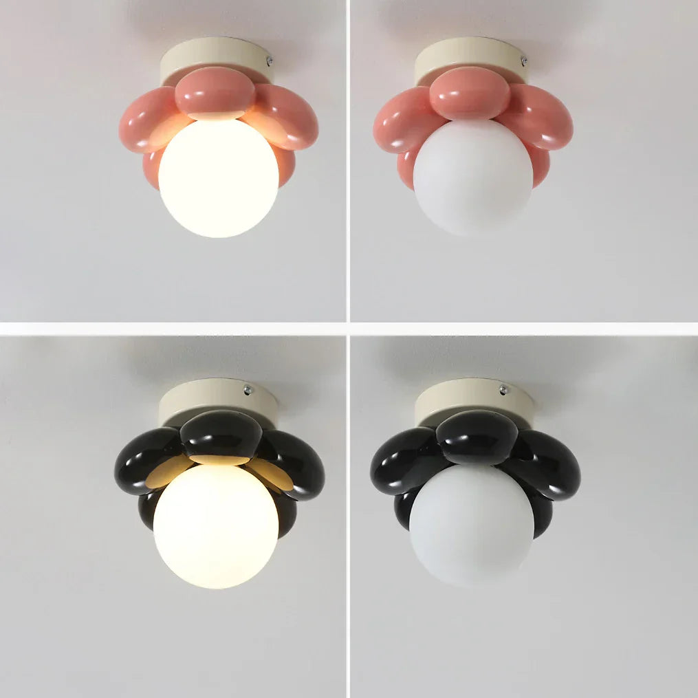 Scandinavische Bloemen Plafondlamp - Moderne LED Verlichting voor Woonkamer en Slaapkamer