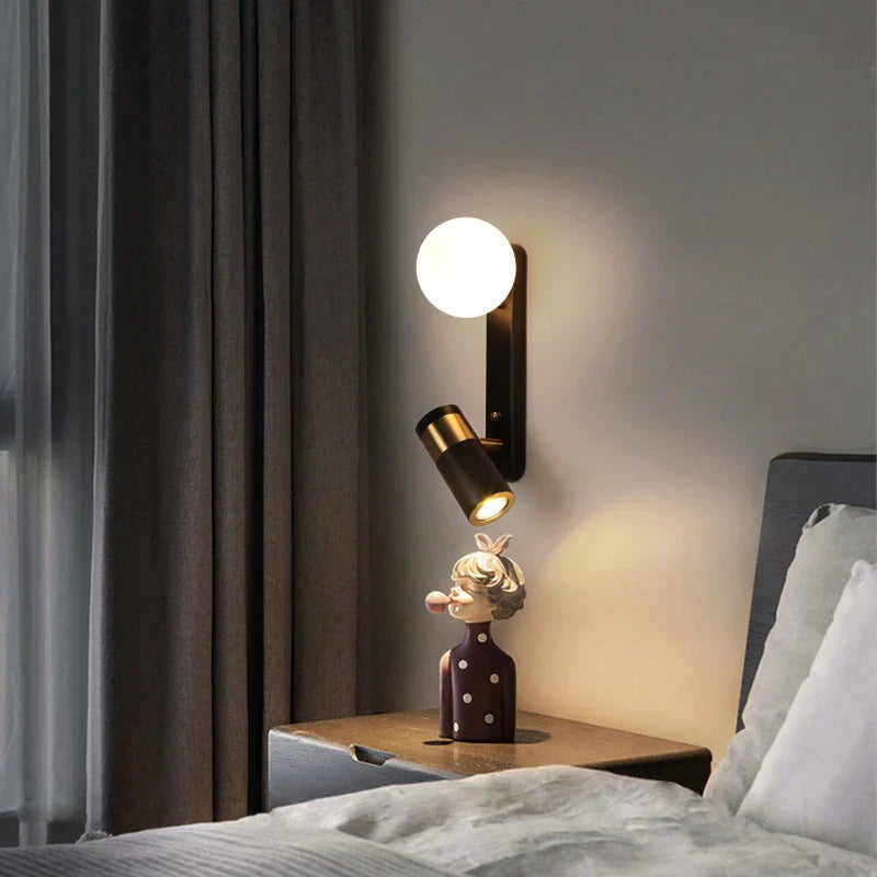 ScandiGlow - Moderne Scandinavische LED Wandlamp | Stijlvolle Verlichting voor Minimalistische Interieurs