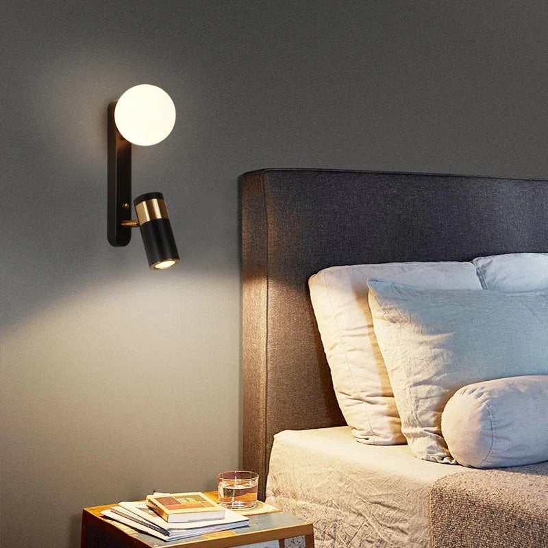 ScandiGlow - Moderne Scandinavische LED Wandlamp | Stijlvolle Verlichting voor Minimalistische Interieurs