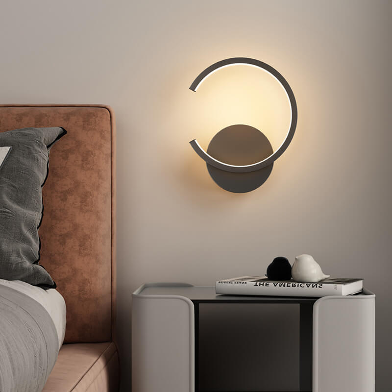 LumiCirkel - Moderne LED Wandlamp met Minimalistisch Cirkelvormig Ontwerp