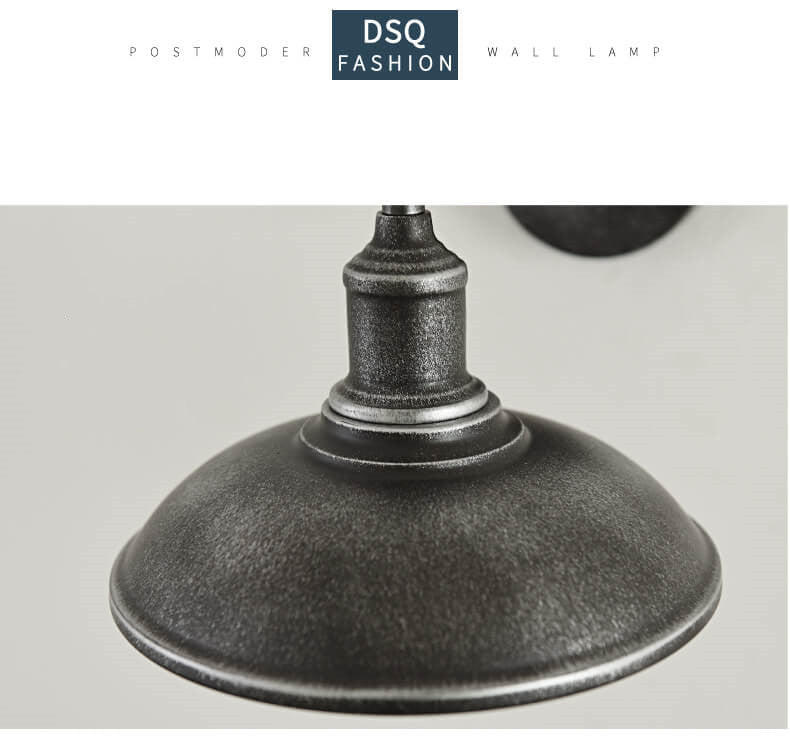 IronGlow - Retro buitenwandlamp met ijzeren lichtkoepel | Robuuste en stijlvolle verlichting