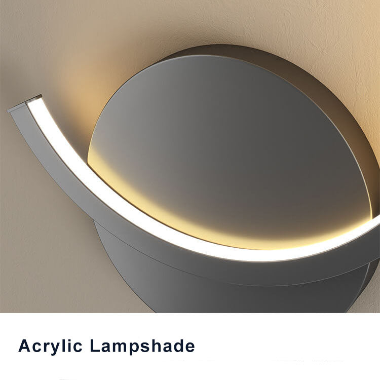 LumiCirkel - Moderne LED Wandlamp met Minimalistisch Cirkelvormig Ontwerp