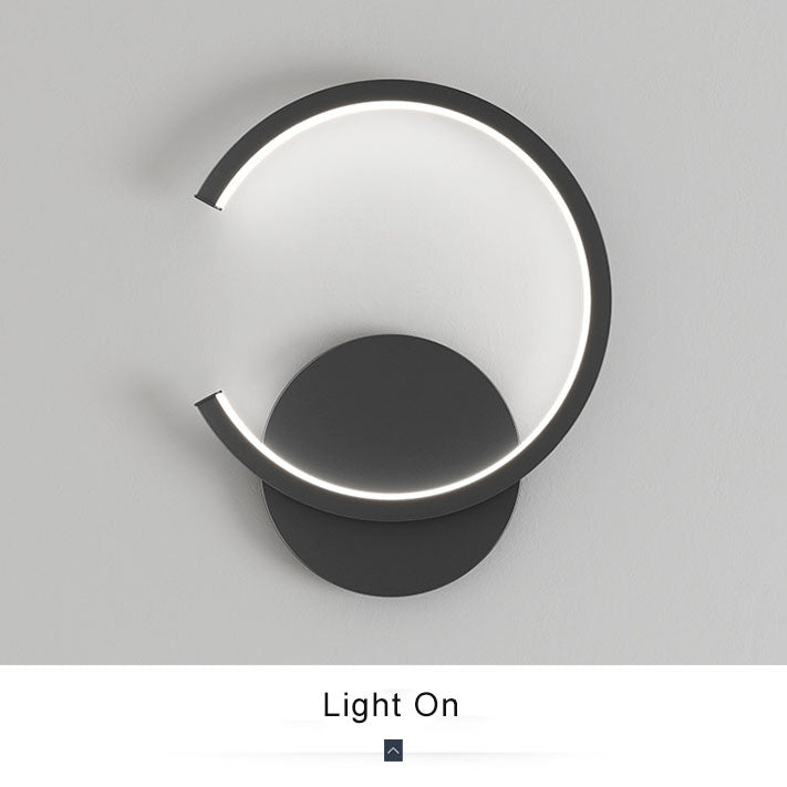 LumiCirkel - Moderne LED Wandlamp met Minimalistisch Cirkelvormig Ontwerp