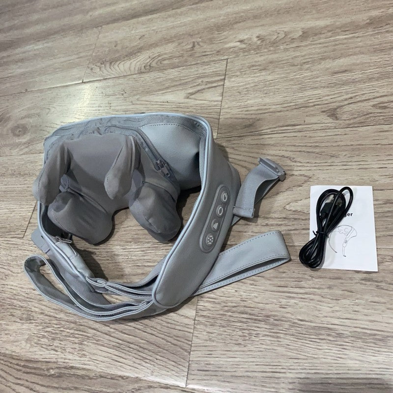 CalmWrap Diepwerkende Massagesjaal | Elektrisch Nekmassageapparaat | 5D Kneedtechnologie