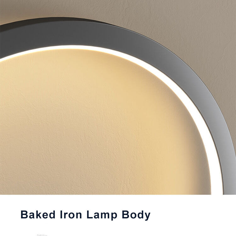 LumiCirkel - Moderne LED Wandlamp met Minimalistisch Cirkelvormig Ontwerp