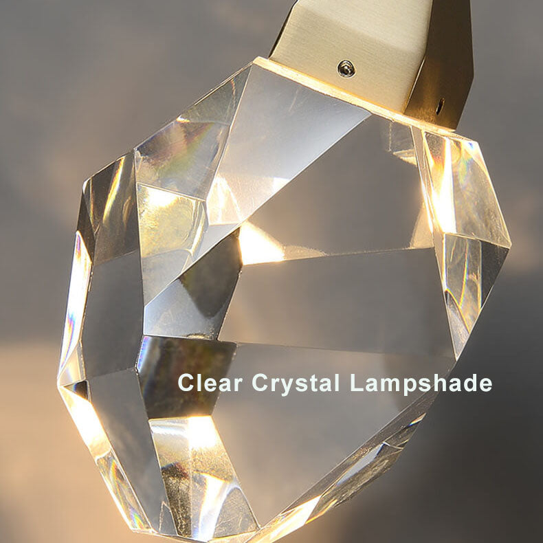 CrystalLux - Stijlvolle wandlamp met kristallen accenten en energiezuinige LED-verlichting