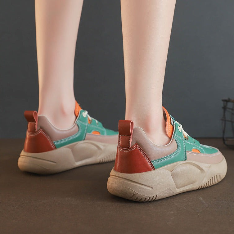 BrightStep Spectrum - Vrolijke Dames Sneakers met Extradikke Zool