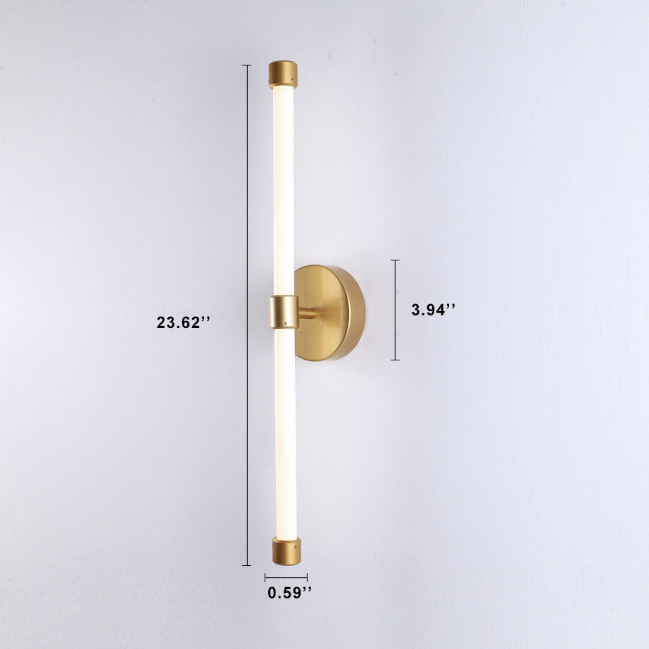 AcryLux - Moderne minimalistische LED wandlamp van acryl | Buisvormige verlichting voor een strakke look