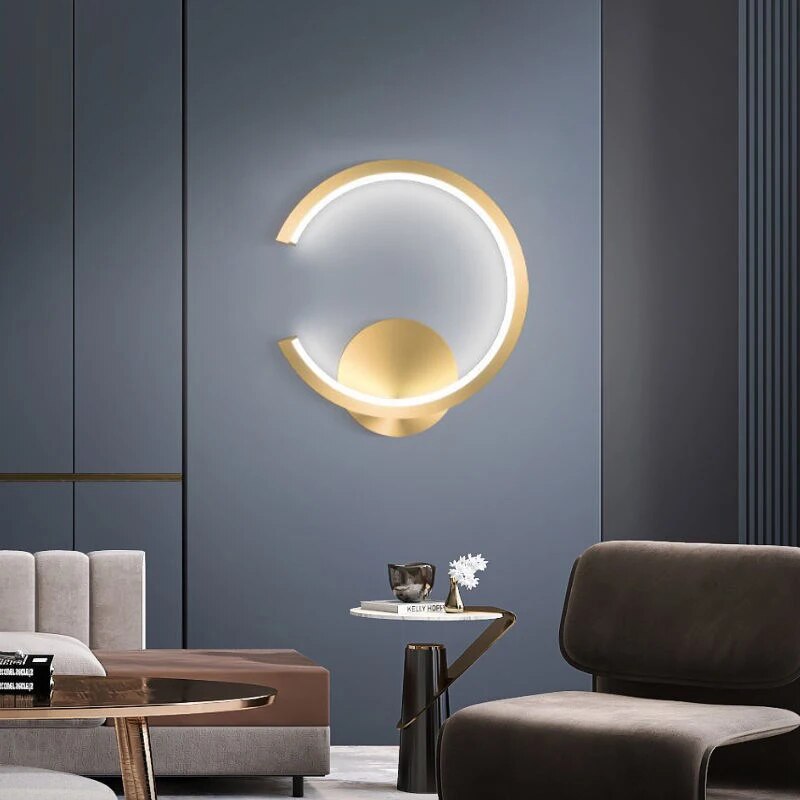 EdgeGlow - Moderne LED Wandlamp | Stijlvolle Verlichting voor Woon- en Slaapkamers