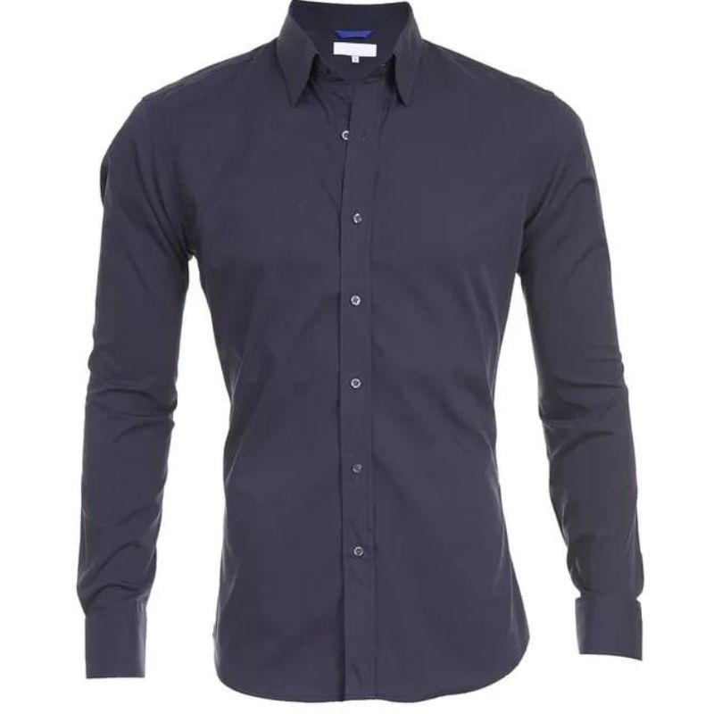 Lucas - Kreukvrije Blouse met Rits voor Heren – Stijlvol en Onderhoudsvriendelijk