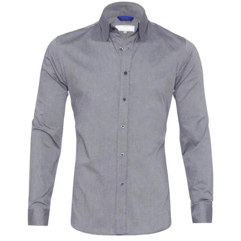 Lucas - Kreukvrije Blouse met Rits voor Heren – Stijlvol en Onderhoudsvriendelijk