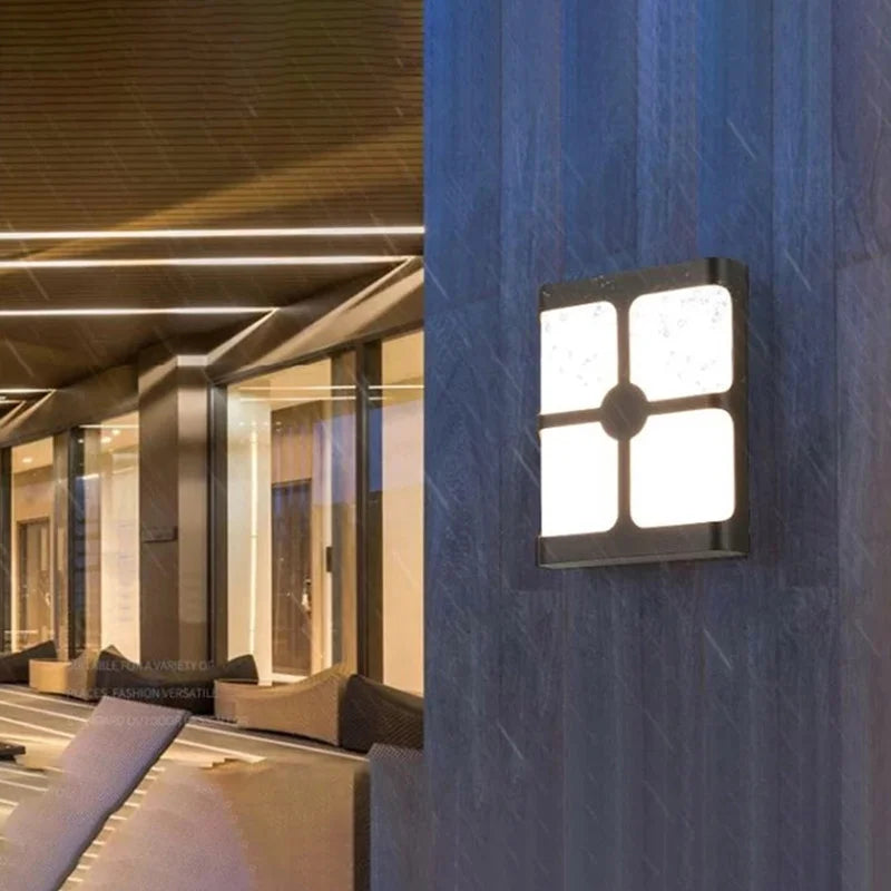 AquaShield - Waterdichte Buitenwandlampen voor Efficiënte Verlichting