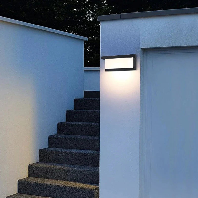 SkyGlow - Waterdichte LED Wandlamp voor Buiten