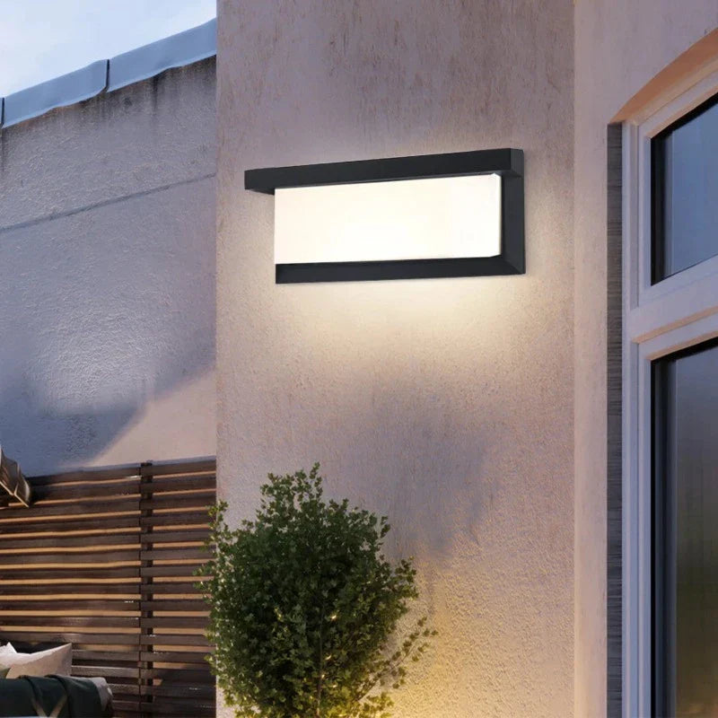 SkyGlow - Waterdichte LED Wandlamp voor Buiten