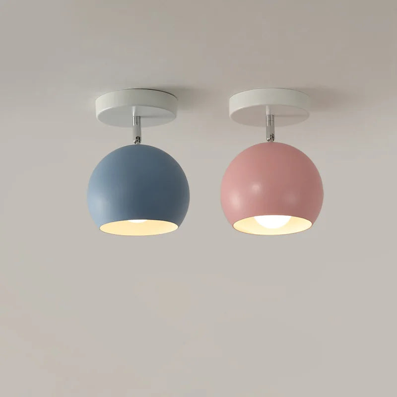 Moderne Macaron Stijl LED Plafondlamp - Sfeervolle Verlichting voor Woonkamer en Slaapkamer