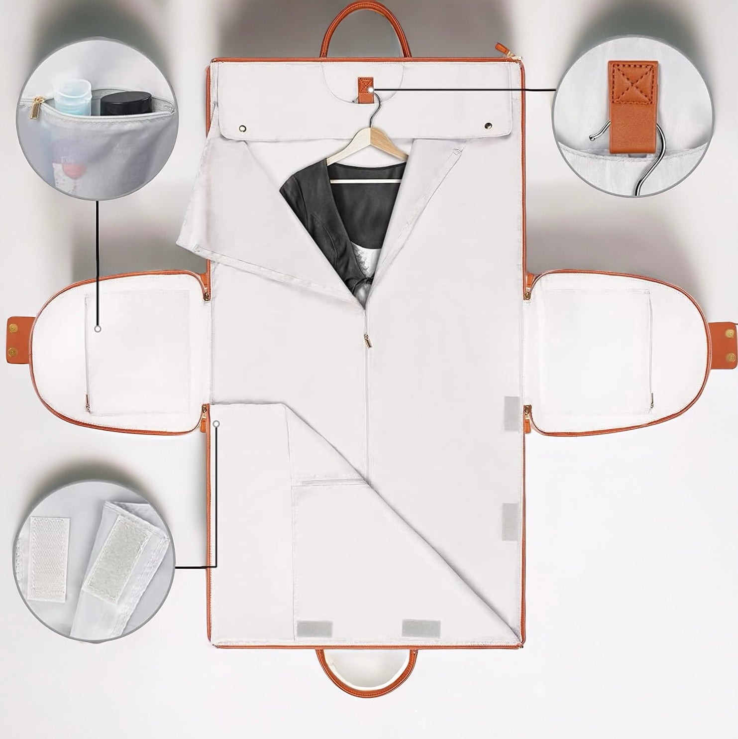 WillemijnStyle - Praktische Opvouwbare Kledinghoes voor Reizen | Compact en Handig