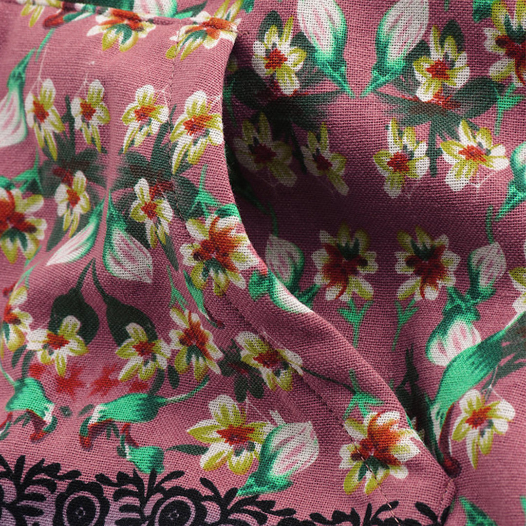 Adeline Bloemenpracht Jas - Elegante Damesjas met Bloemenprint