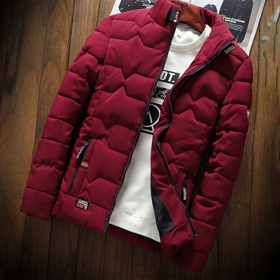 LuxeLicht - Stijlvolle Warme en Lichte Jas voor Heren | Comfortabele Winterjas