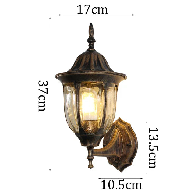 ClassicGlow - Vintage LED Buitenverlichting voor Stijlvolle Sfeerverlichting