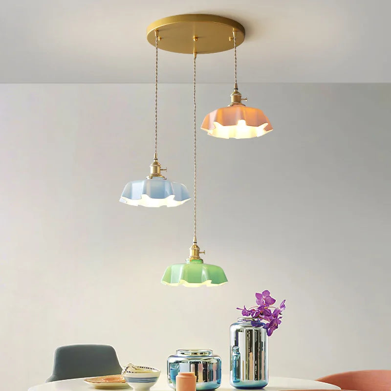 ParisianGrace - Luxe Hanglamp van Messing