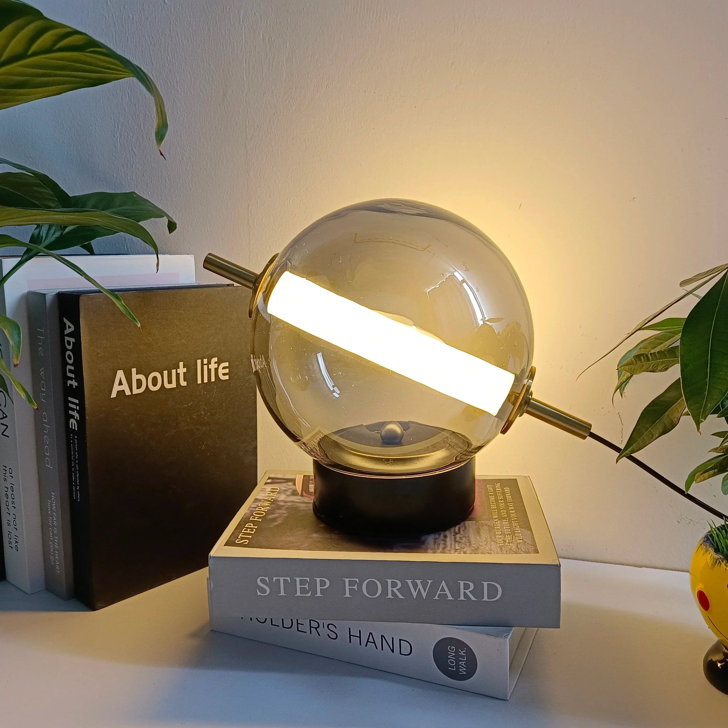 RetroLumière - Vintage Glazen Tafellamp met Stijlvol Ontwerp