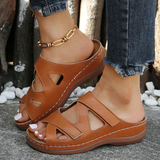 Elena - Orthopedische Wedge Sandalen | Comfortabele en Stijlvolle Zomersandalen voor Dames