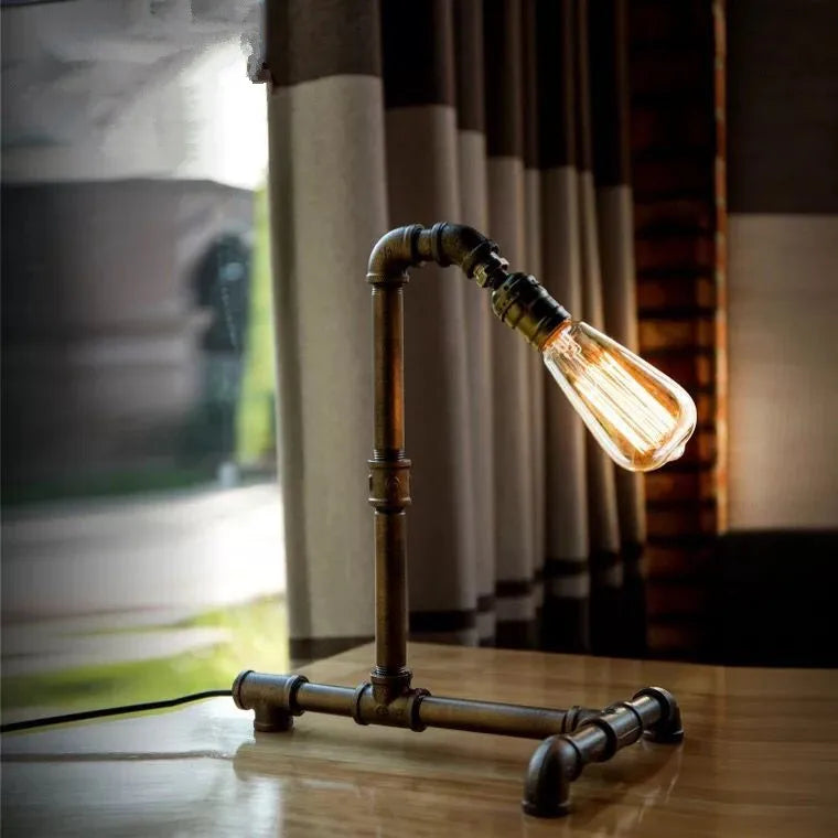 VintageGlow - Retro Tafellamp voor Stijlvolle Sfeerverlichting