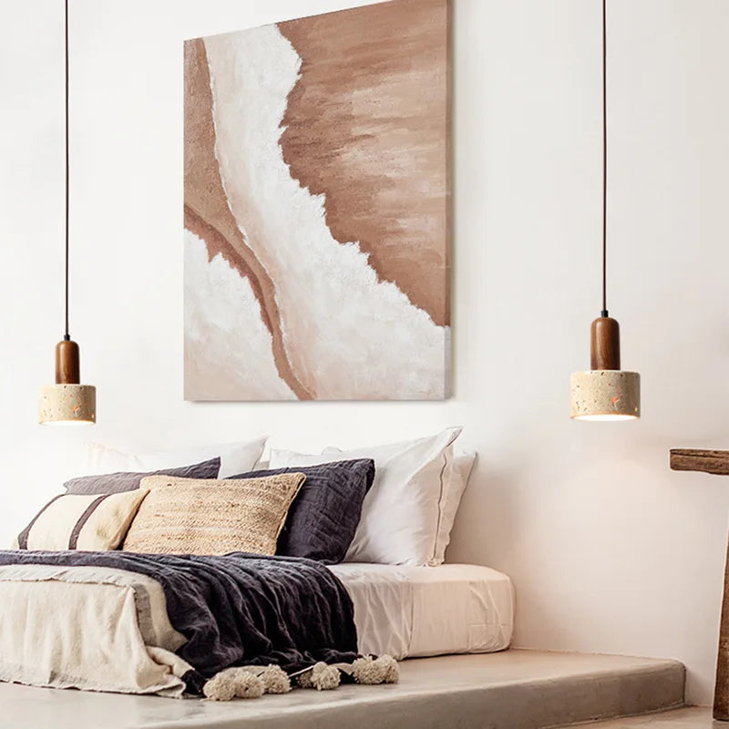 ZenDesign - Moderne Wabi Sabi Hanglamp voor Minimalistisch Interieur