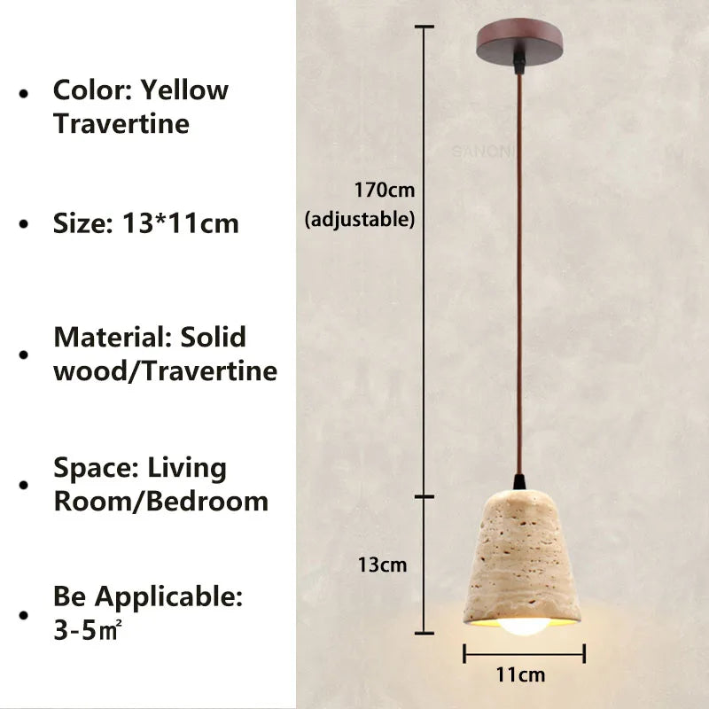ZenDesign - Moderne Wabi Sabi Hanglamp voor Minimalistisch Interieur