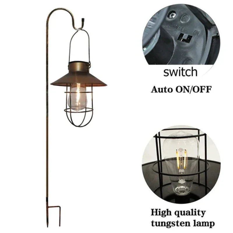 ClassicSun - Retro Zonnelantaarn voor Buiten met LED Verlichting