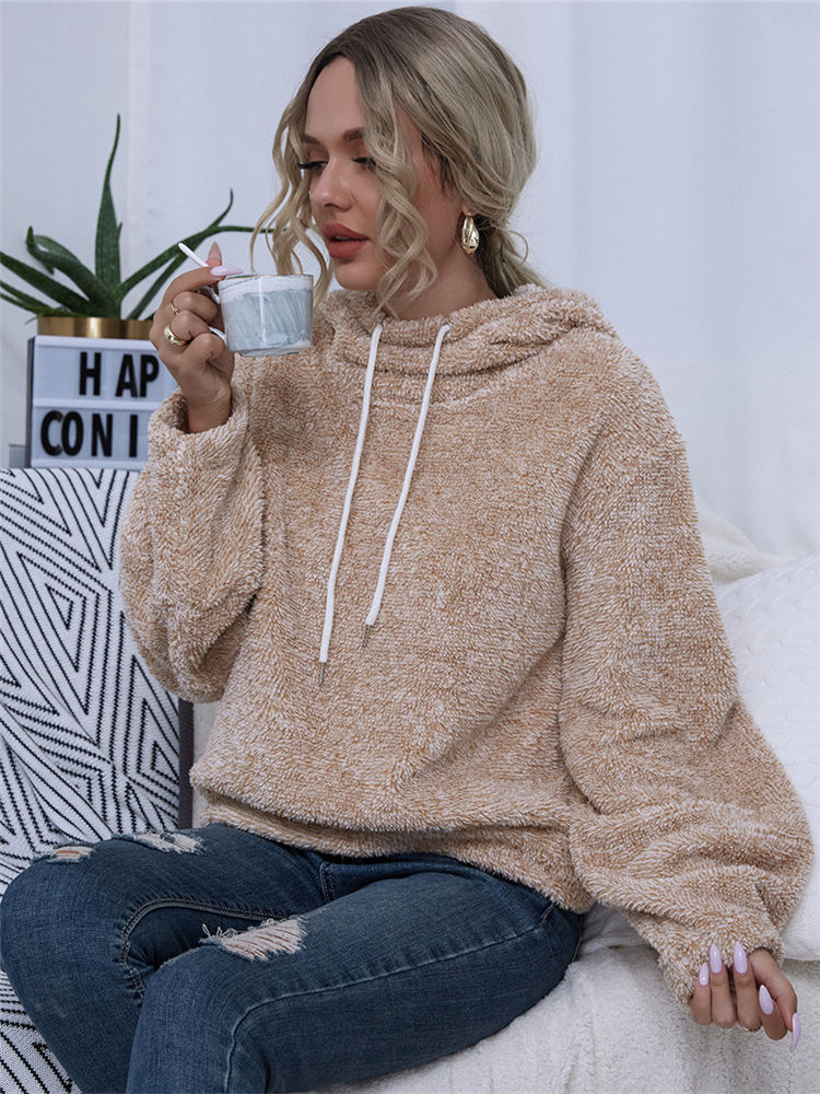 Livia Fluweel - Zachte en Comfortabele Lounge Hoodie voor Dames
