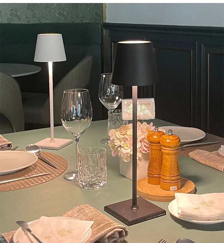 LumiLicht - Draadloze Oplaadbare Nordic Tafellamp | Moderne Verlichting voor Stijlvol Interieur