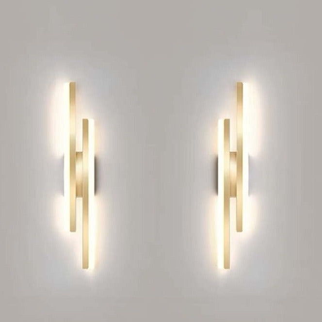 LinearGlow - Moderne LED Wandlamp met Lange Lichtstrepen | Stijlvolle Verlichting voor Woonkamer en Hal