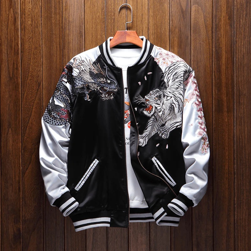 JasperStyle - Sukajan Souvenir Bomberjack | Stijlvolle en Comfortabele Bomberjack voor Dames en Heren