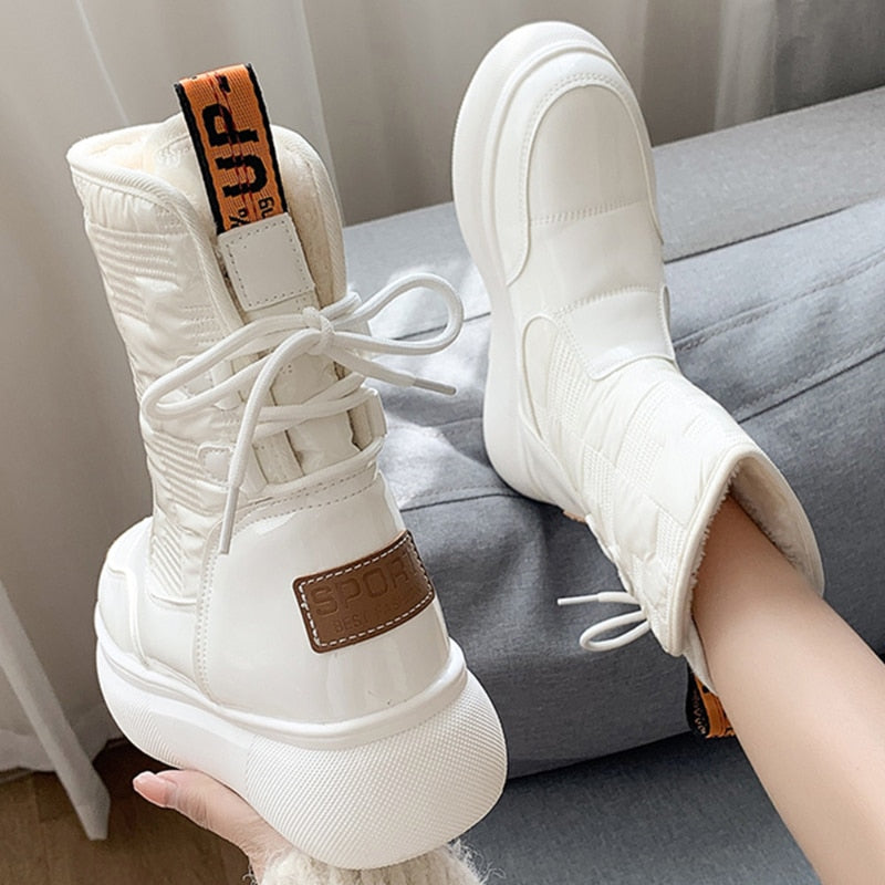 Isabelle - Luxe Aanpasbare Sneeuwlaarzen voor Dames