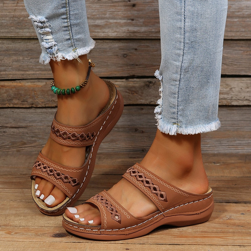 Alysa Orthopedische Sandalen | Comfortabele Zomersandalen met Voetboogondersteuning voor Dames