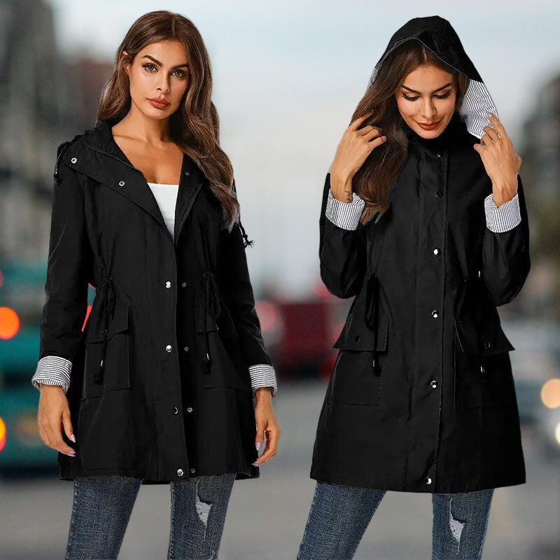 Zara - Stijlvolle Windbreaker voor Dames met Bescherming en Comfort