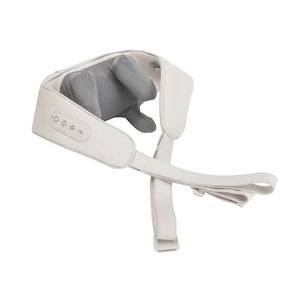 CalmWrap Diepwerkende Massagesjaal | Elektrisch Nekmassageapparaat | 5D Kneedtechnologie