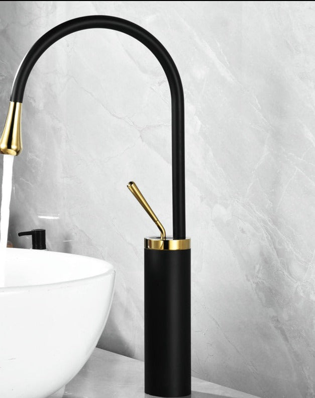 AquaTurn - Draaibare Watervalkraan Badkamer | Moderne Wastafelkraan