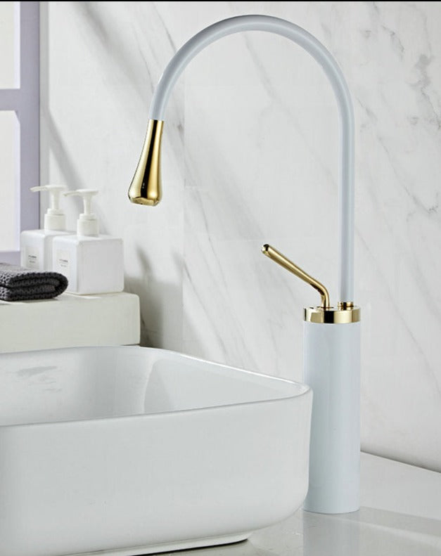 AquaTurn - Draaibare Watervalkraan Badkamer | Moderne Wastafelkraan